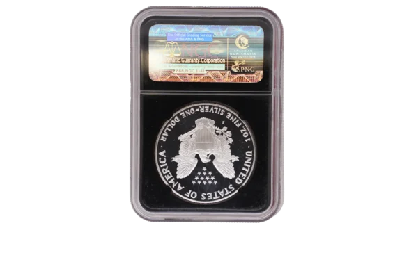 1989 S Silver Eagle 1 Silver PF69 Ultra Cameo - Image 2