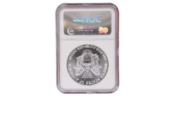 1991 Silver Eagle 1 Silver MS69 - Image 2