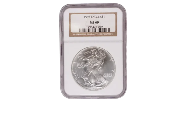 1992 Silver Eagle 1 Silver MS69