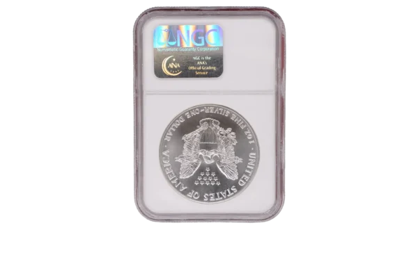 1992 Silver Eagle 1 Silver MS69 - Image 2