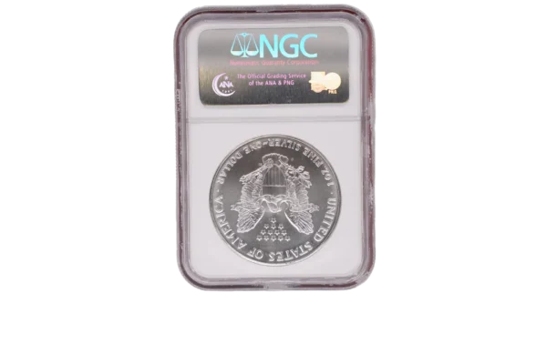 1993 Silver Eagle 1 Silver MS69 - Image 2