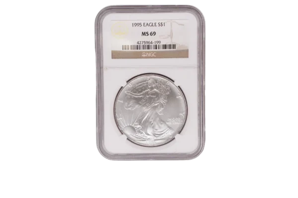 1995 Silver Eagle 1 Silver MS69