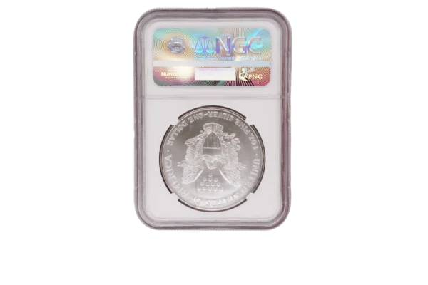 1995 Silver Eagle 1 Silver MS69 - Image 2