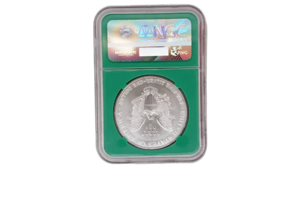 1996 Silver Eagle 1 Silver MS69 - Image 2