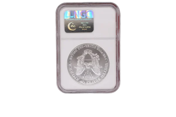 1997 Silver Eagle 1 Silver MS69 - Image 2