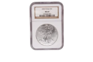 2000 Silver Eagle 1 Silver MS69