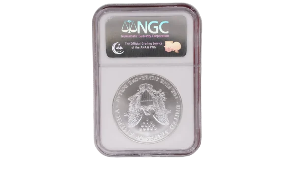2001 Silver Eagle 1 Silver MS69 - Image 2