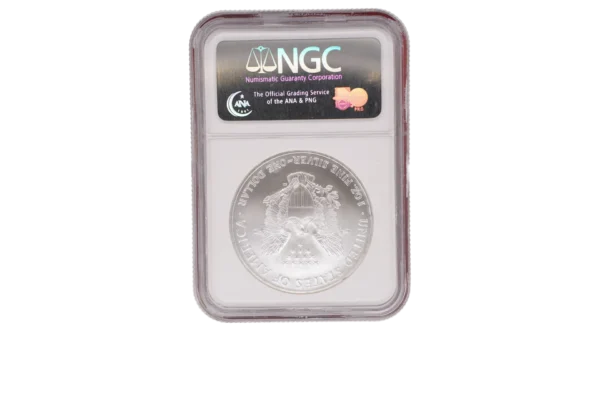 2005 Silver Eagle 1 Silver MS69 - Image 2