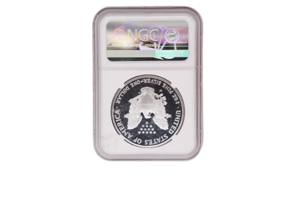 2005 Silver Eagle 1 Silver PF70 Ultra Cameo - Image 2