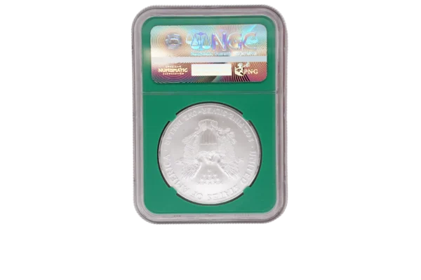 2005 Silver Eagle 1 Silver MS69 - Image 2