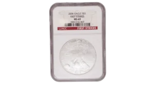 2006 Silver Eagle 1 Silver MS69