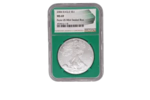 2006 Silver Eagle 1 Silver MS69