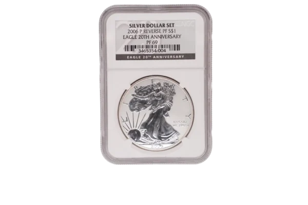 2006 Silver Eagle 1 Silver PF69