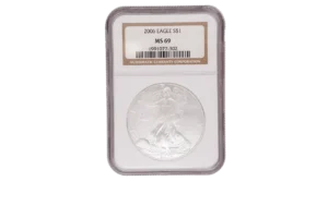 2006 Silver Eagle 1 Silver MS69