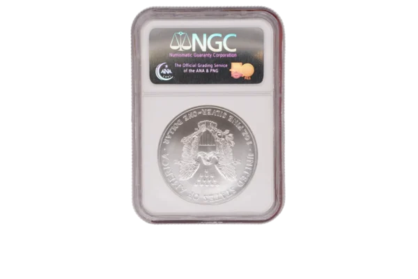2006 Silver Eagle 1 Silver MS69 - Image 2