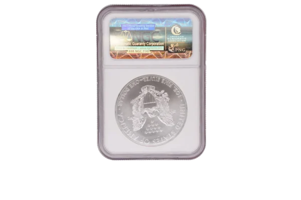 2009 Silver Eagle 1 Silver MS69 - Image 2
