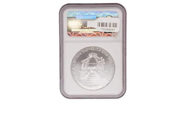 2010 Silver Eagle 1 Silver MS70 - Image 2