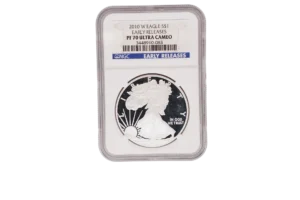 2010 Silver Eagle 1 Silver PF70 Ultra Cameo