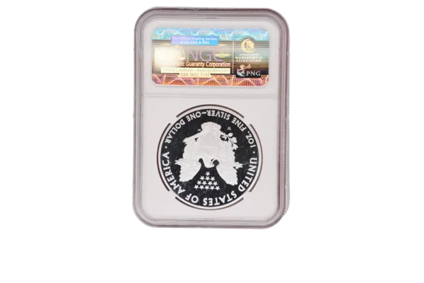 2010 Silver Eagle 1 Silver PF70 Ultra Cameo - Image 2