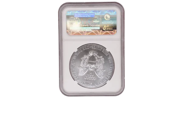 2011 Silver Eagle 1 Silver MS69 - Image 2