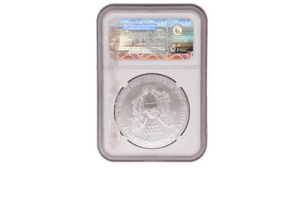 2012 Silver Eagle 1 Silver MS69 - Image 2