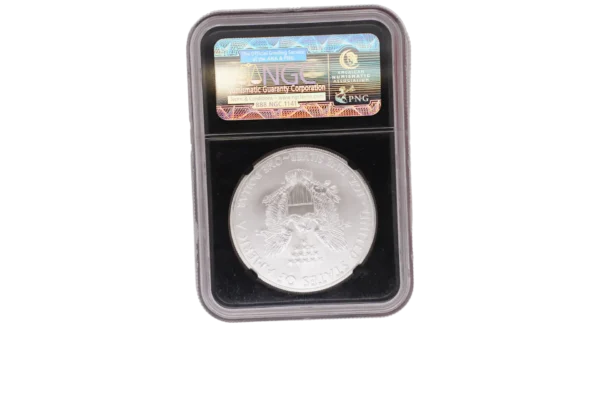 2012 S Silver Eagle 1 Silver MS70 - Image 2