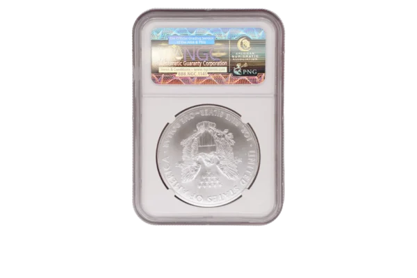 2012 W Silver Eagle 1 Silver MS69 - Image 2