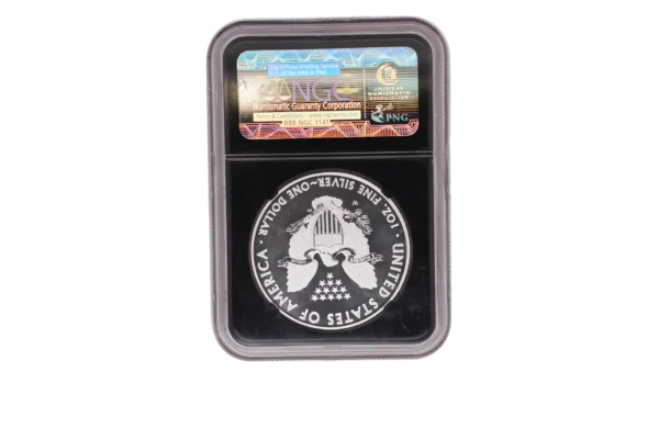 2013 W Silver Eagle 1 Silver SP69 Enhanced Finish - Image 2