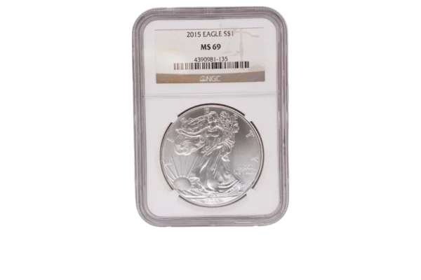 2015 Silver Eagle 1 Silver MS69