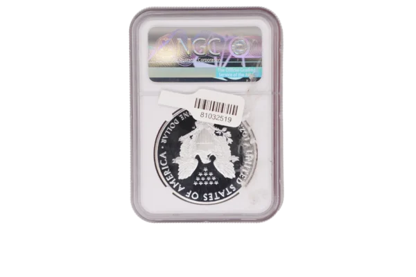 2019 S Silver Eagle 1 Silver PF70 Ultra Cameo - Image 2