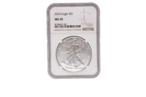 2023 Silver Eagle 1 Silver MS70