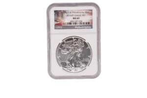 2016 P Silver Eagle 1 Silver MS70