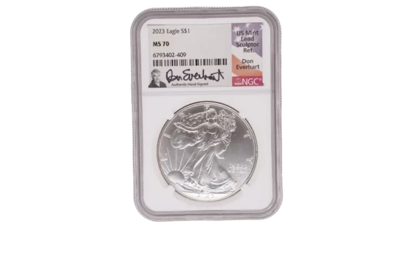 2023 Silver Eagle 1 Silver MS70