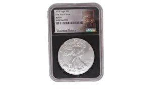 2025 Silver Eagle 1 Silver MS70