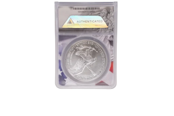 2023 Silver Eagle 1 Silver MS70 - Image 2