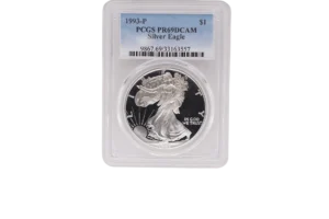 1993 P Silver Eagle 1 Silver PR69DCAM
