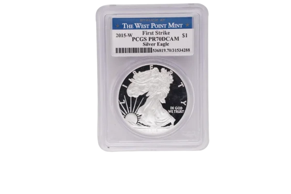 2015 W Silver Eagle 1 Silver PR70DCAM
