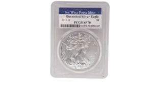 2015 W Silver Eagle 1 Silver SP70