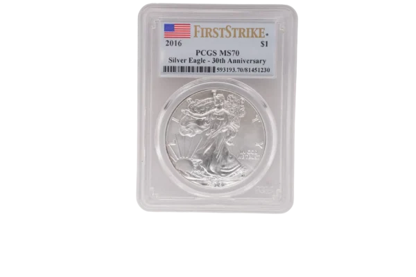 2016 Silver Eagle 1 Silver MS70