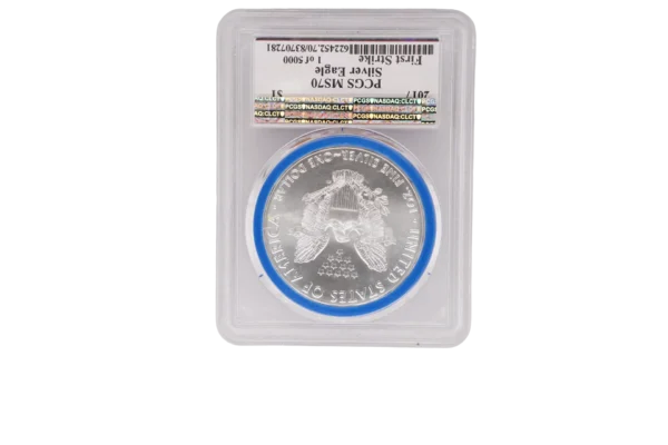 2017 Silver Eagle 1 Silver MS70 - Image 2
