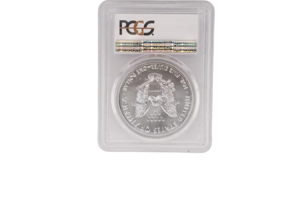 2018 Silver Eagle 1 Silver MS70 - Image 2