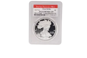 2018 S Silver Eagle 1 Silver PR70DCAM