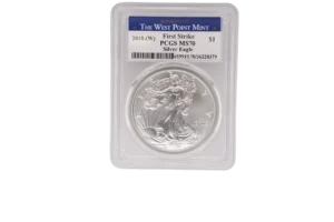 2018 W Silver Eagle 1 Silver MS70
