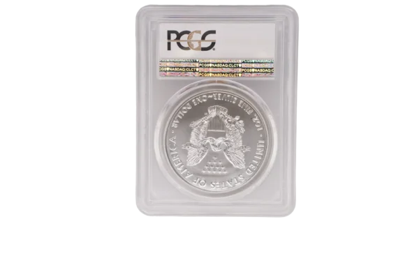 2018 W Silver Eagle 1 Silver MS70 - Image 2