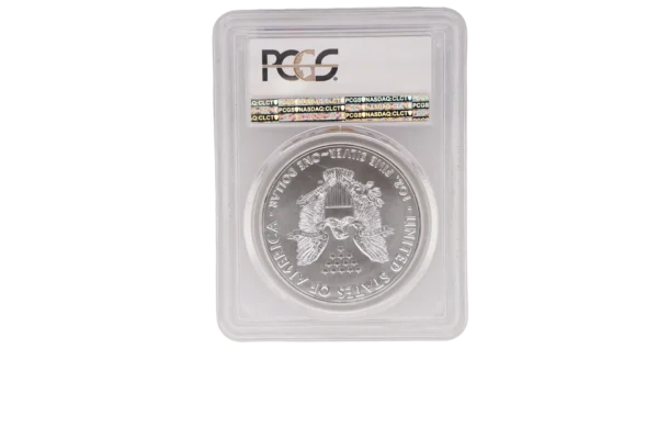 2018 W Silver Eagle 1 Silver MS70 - Image 2