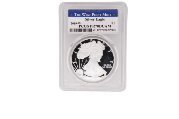 2019 W Silver Eagle 1 Silver PR70