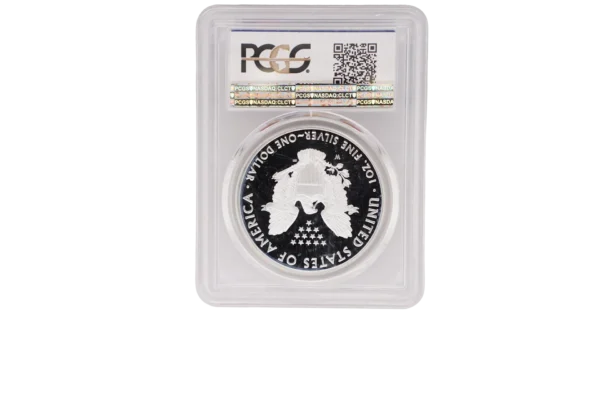 2019 W Silver Eagle 1 Silver PR70DCAM - Image 2