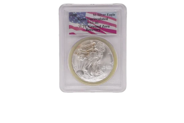 2000 Silver Eagle 1 Silver Gem Uncirculated