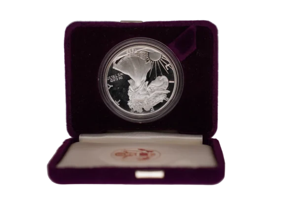 1989 Proof Silver American Eagle - 1 Troy Oz .999 Pure - Image 3