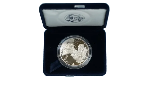 1996 Proof Silver American Eagle - 1 Troy Oz .999 Pure - Image 3